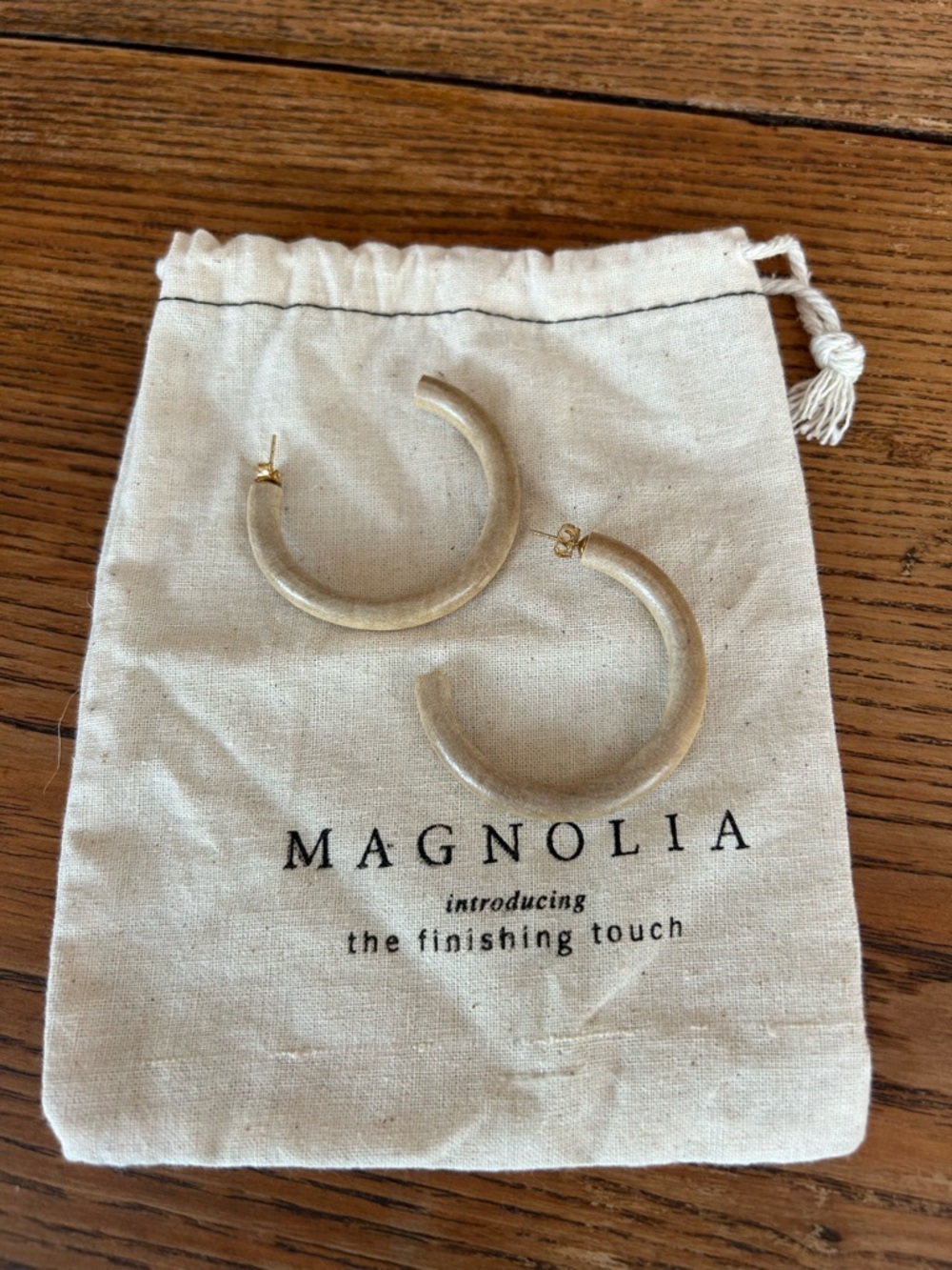 Magnolia Market Hoop Earrings
